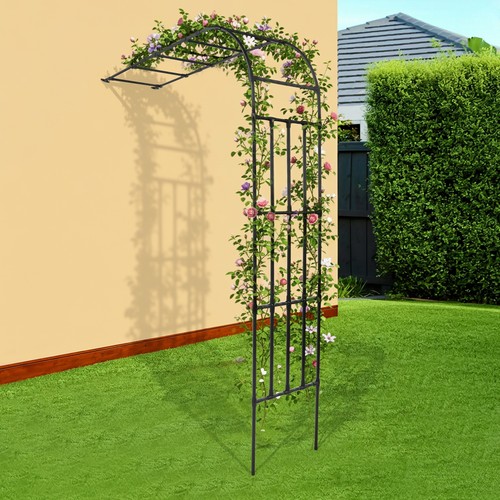 Half side garden arch trellis - half,