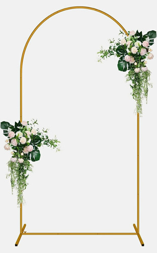 Gold 5ft arched - arched, arch