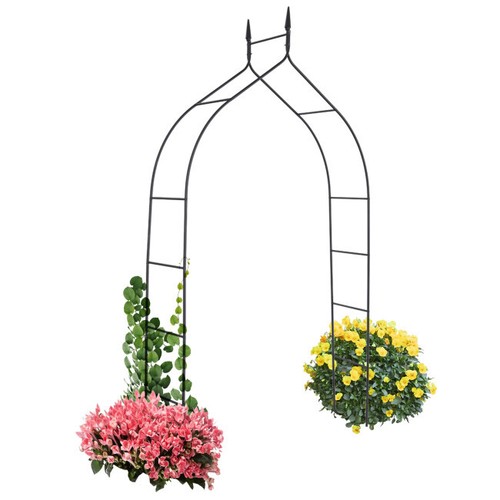 Metal garden arch gothic - 8,
