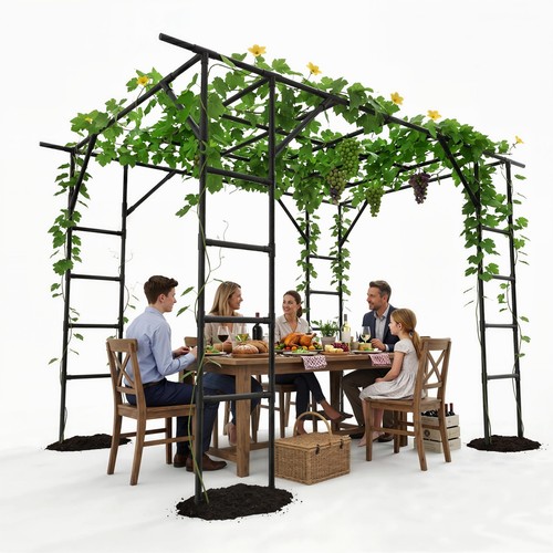 Large grape vine cucumber - grape,
