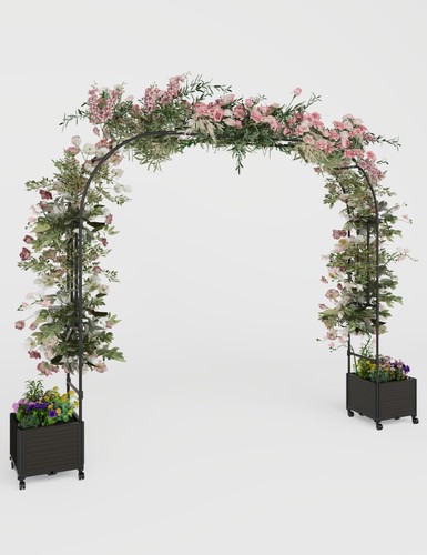 Metal garden arch - arch, with