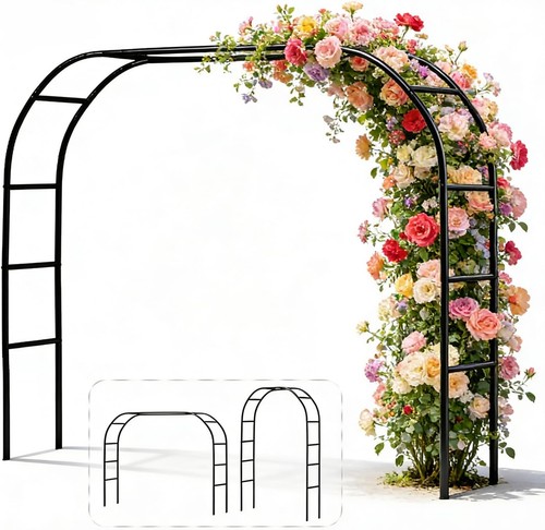 Metal garden arch - metal, arbor