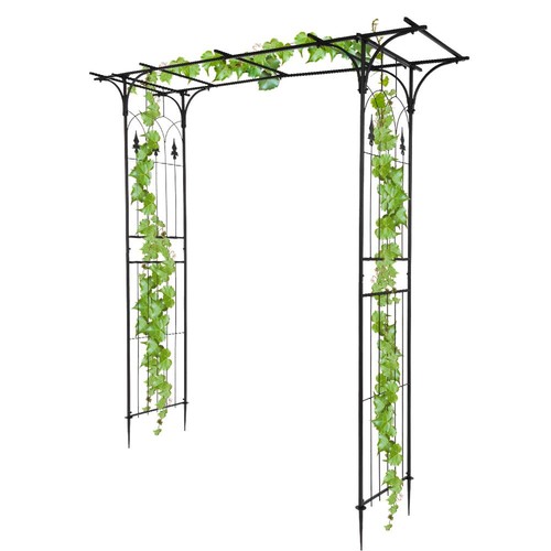 Outdoor metal garden - garden, arch