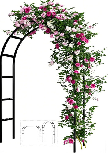 8ft garden arch trellis - 7.8ft,
