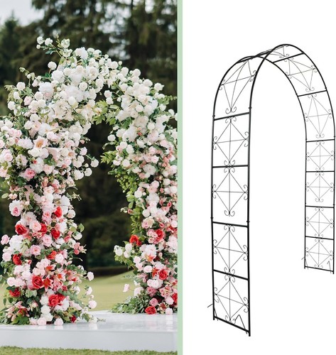 Metal garden arch 2ft - 7.2ft, x
