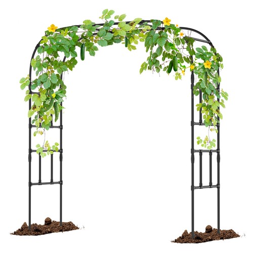 Aboron metal garden arch - garden,