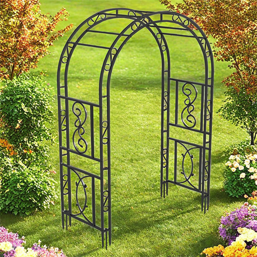 Tall garden arch trellis - garden,