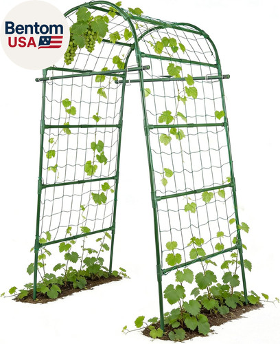 7ft metal garden arch - arch, trellis