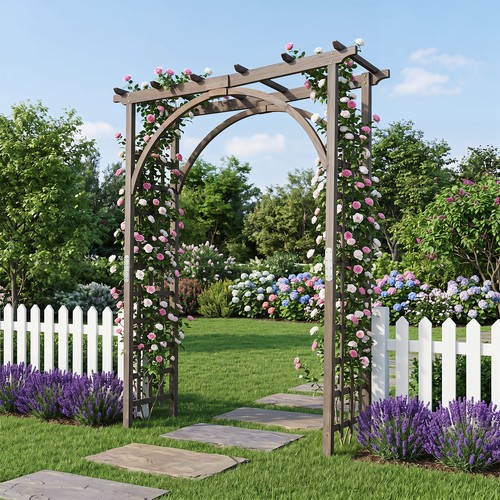 Flat top garden - flat, arch