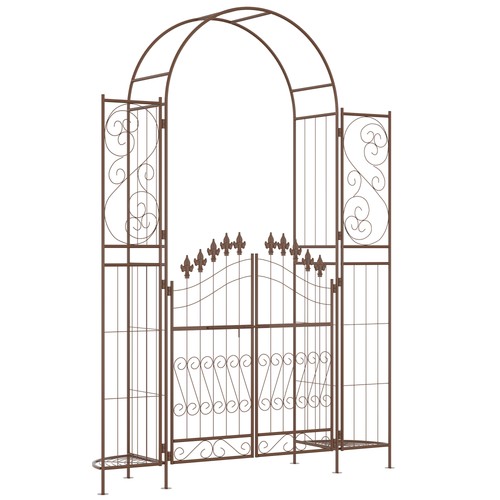 Garden gate arbor wedding arch - gate,